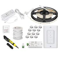 Task Lighting 16' 12 volt 3000K Natural White Dimmable Tape Light Kit